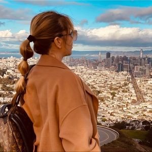 ZARA camel coat 2019 size XS